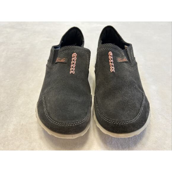 Cushe Shoes Women’s Size 9 Slipper II Slip-On Gray Canvas Sand Shoes Comfort - Picture 2 of 9